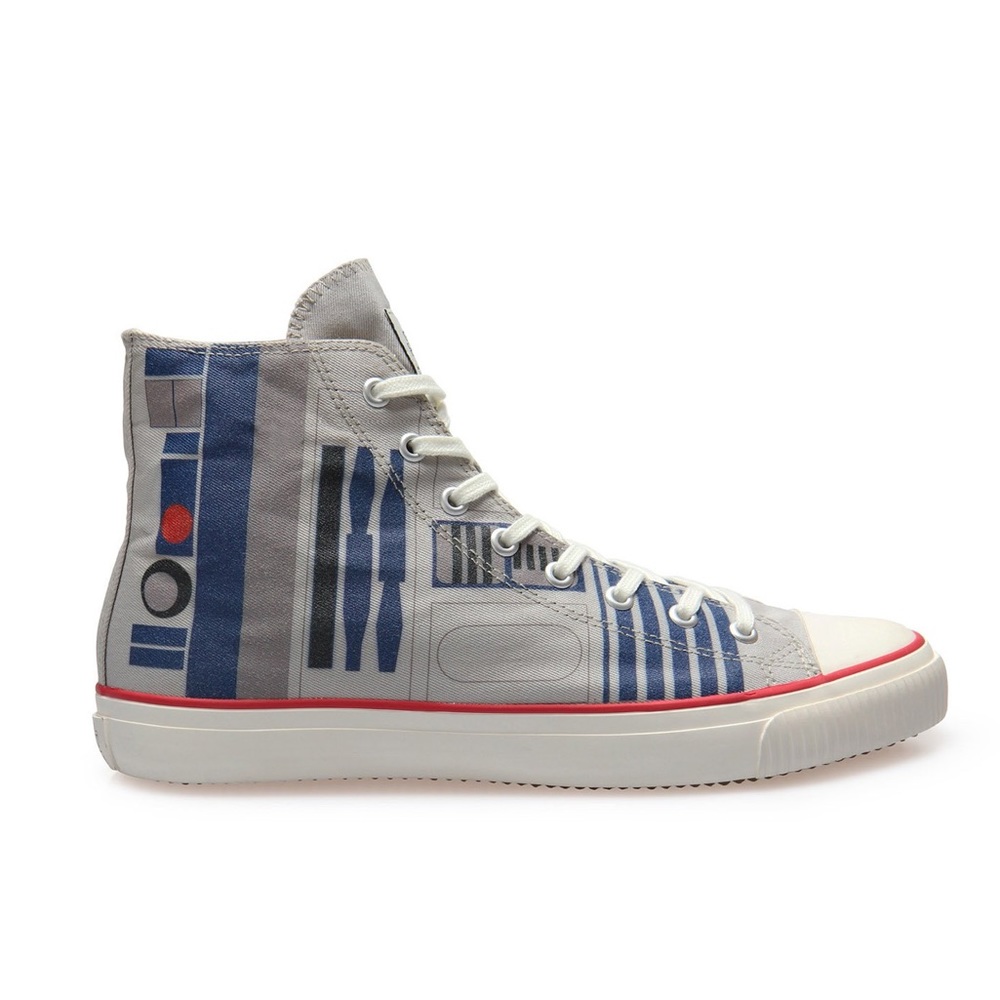 Pozu Star Wars R2D2 High Top Shoe